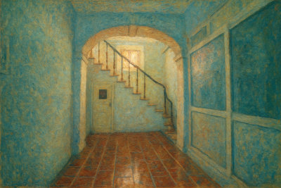Arched Hallway and Staircase, Zadar, Croatia