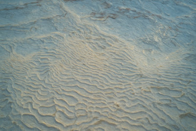 Pamukkale Travertine Ripples, Pamukkale, Turkey