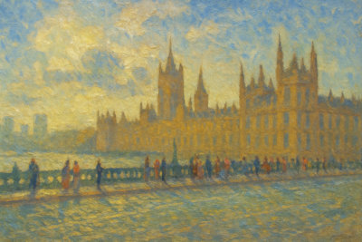 Houses of Parliament Riverside, London, England