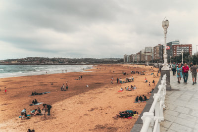 Gijon, Spain — fine art travel photography print available from Clever Tourists