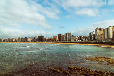 Gijon, Spain — fine art travel photography print available from Clever Tourists