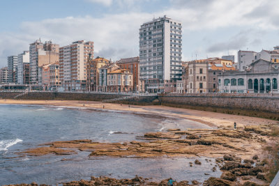 Gijon, Spain — fine art travel photography print available from Clever Tourists