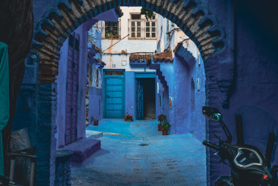 Chefchaouen, Morocco — fine art travel photography print available from Clever Tourists