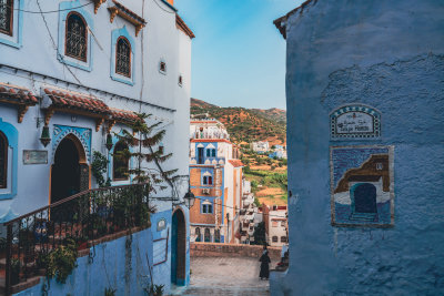 Chefchaouen, Morocco — fine art travel photography print available from Clever Tourists