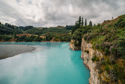 Rakaia Gorge, New Zealand — fine art travel photography print available from Clever Tourists