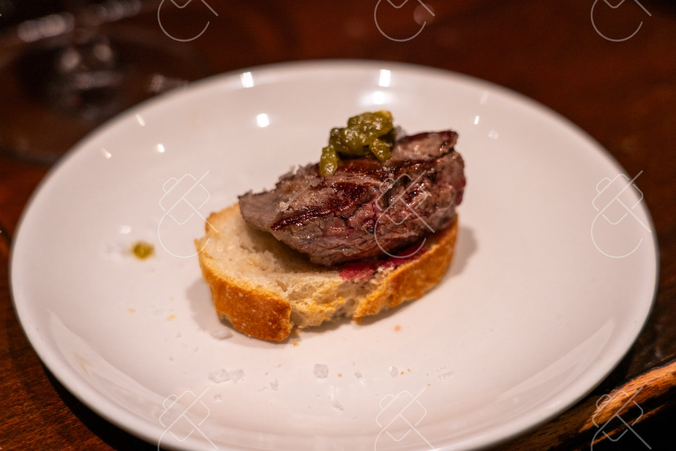 View & buy this print Beef cheek pintxo — Spain