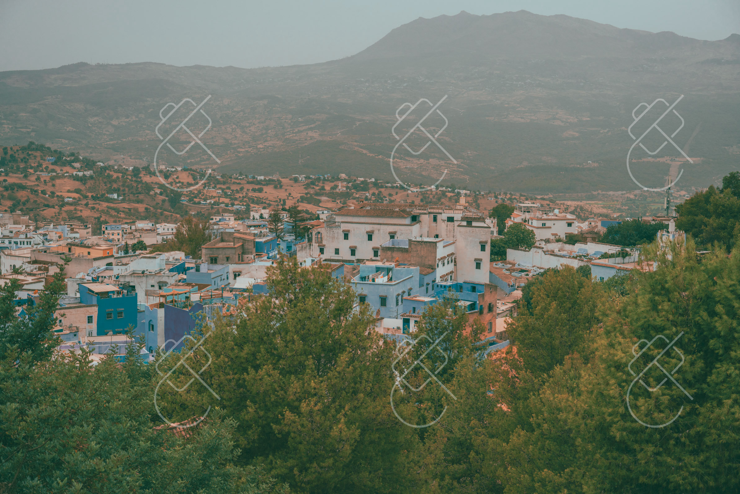 View & buy this print The Spanish Mosque & the Rif Hills — fine art travel photography print available from Clever Tourists