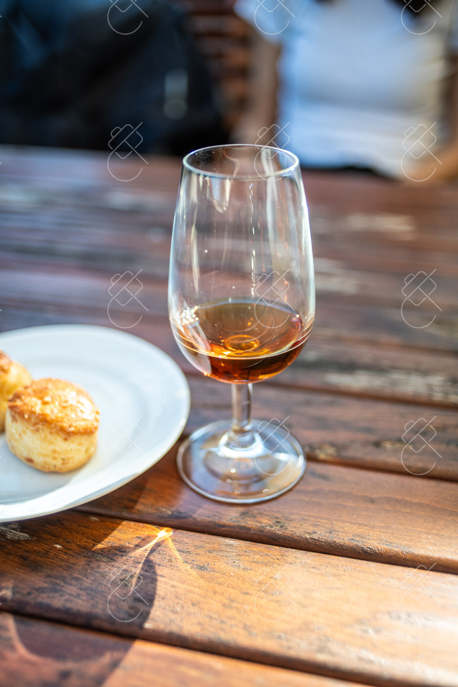 View & buy this print Tokaji Aszú with pogácsa — Central Europe