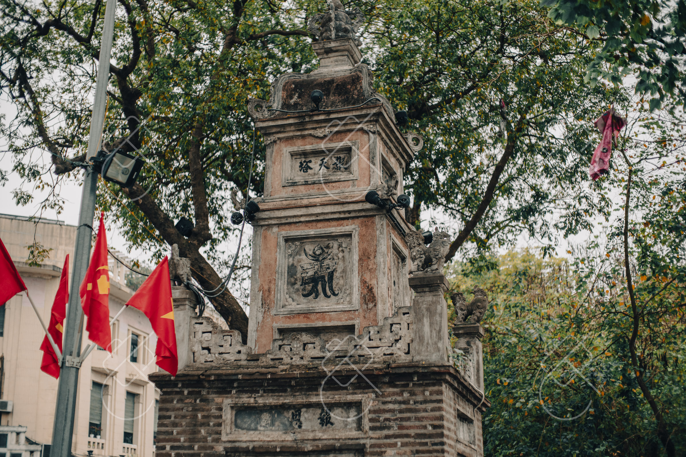 View & buy this print Ba Dinh & the Temple of Literature — fine art travel photography print available from Clever Tourists