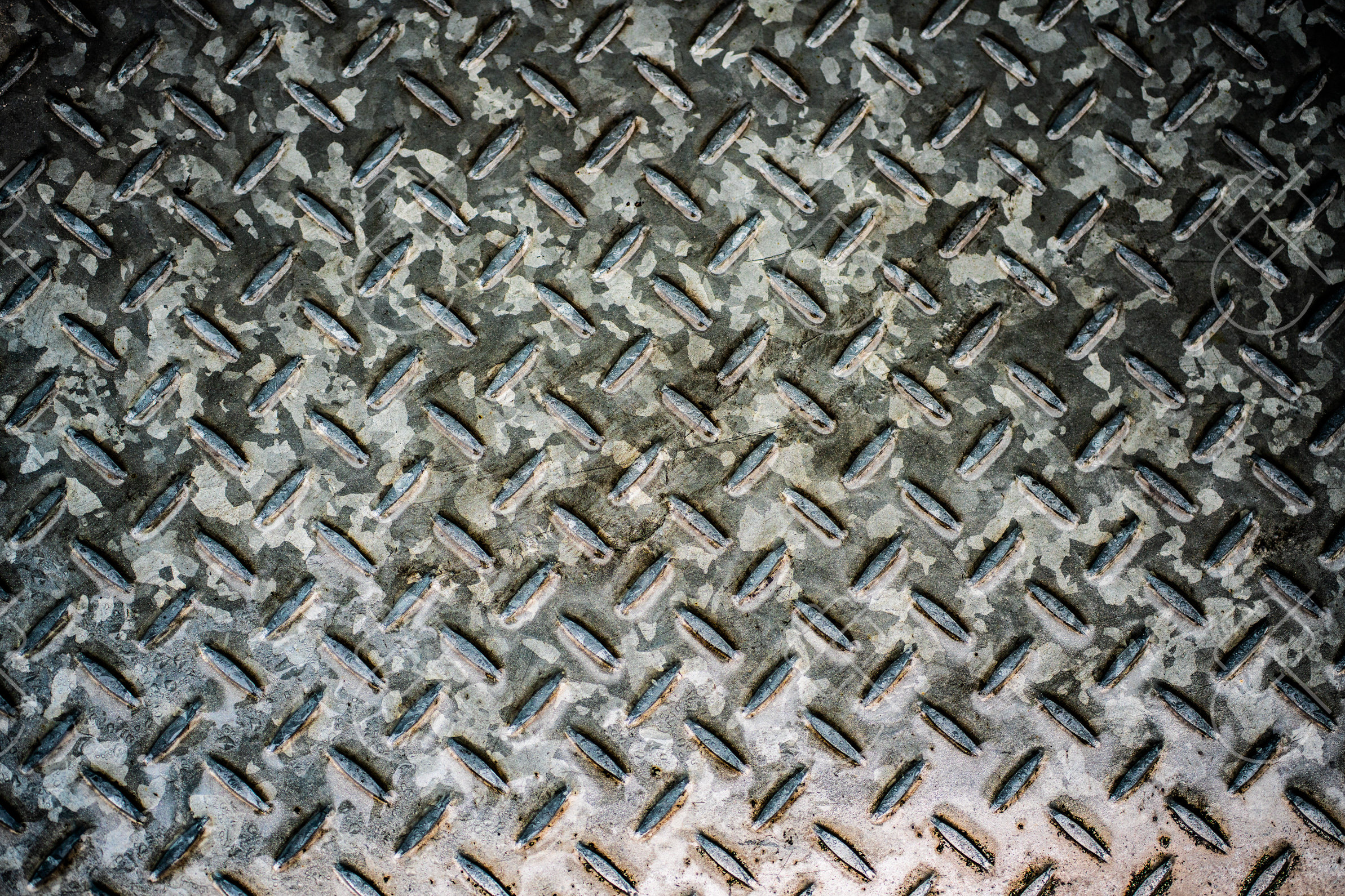 Diamond Plate Steel, photographed in Jeju, South Korea
