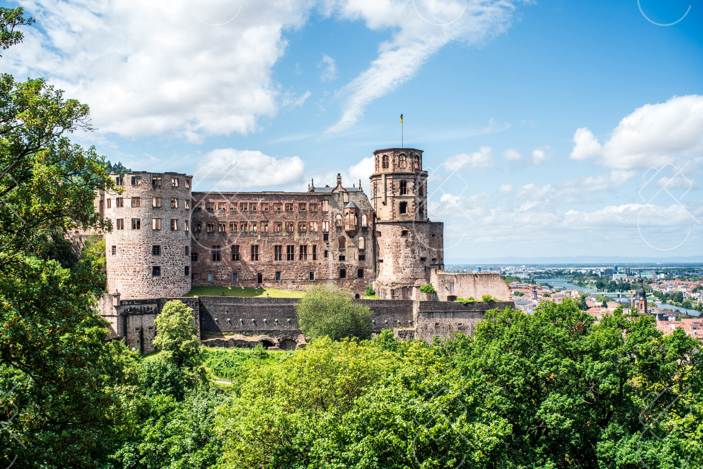 Heidelberg — fine art travel photography print available from Clever Tourists