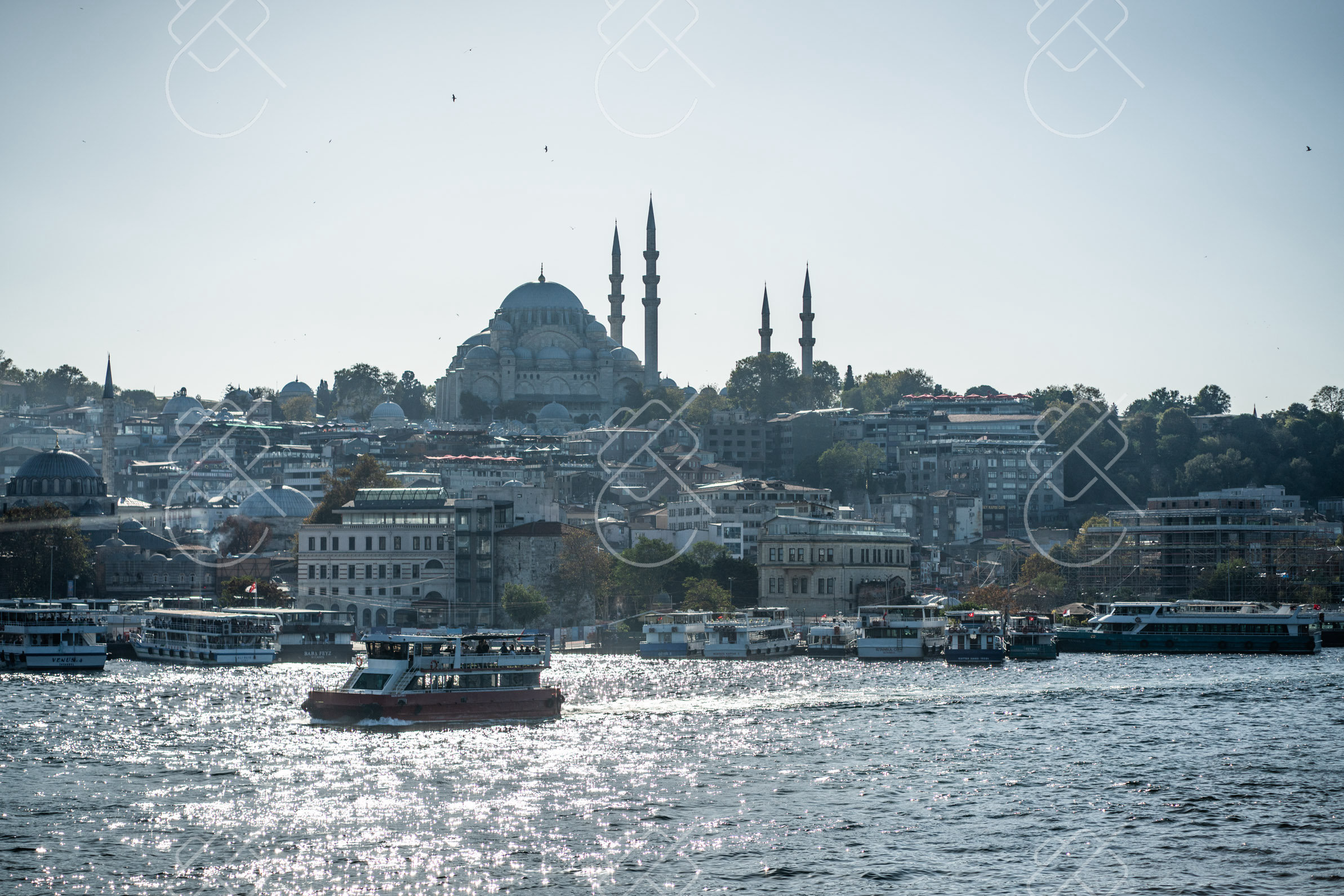 View & buy this print The Bosphorus & the Waterfront — fine art travel photography print available from Clever Tourists