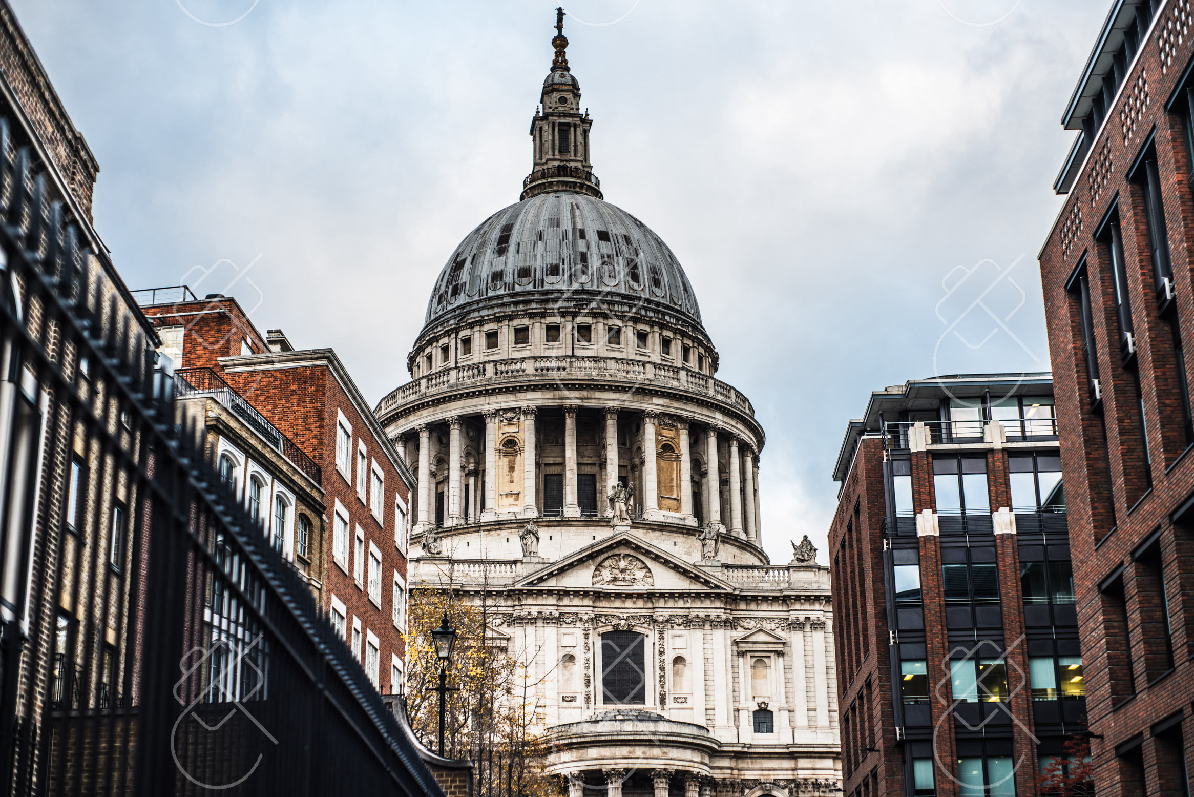 View & buy this print The City & St Paul's — fine art travel photography print available from Clever Tourists